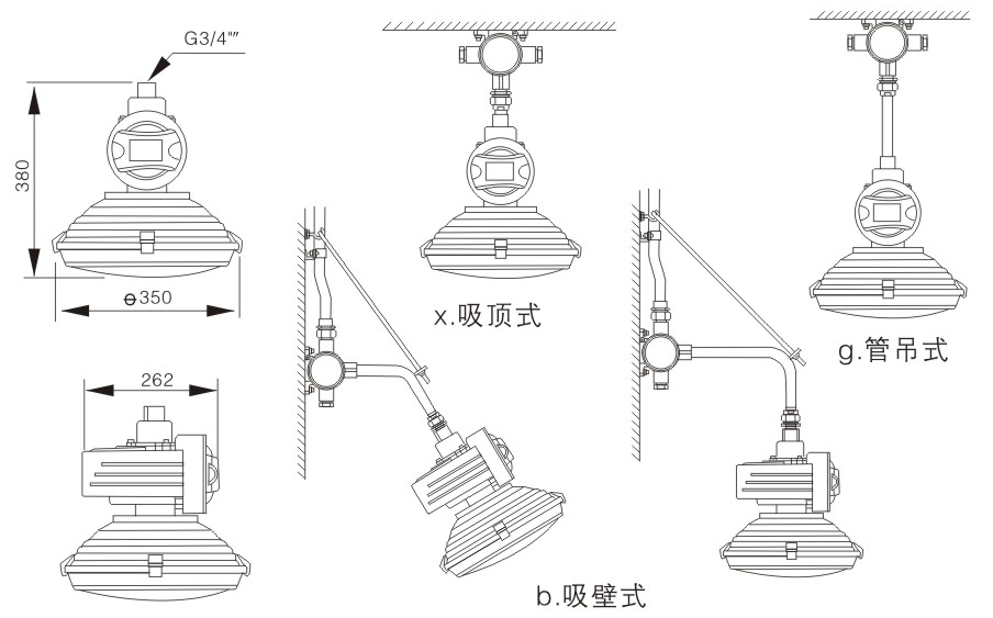 免維護(hù)節(jié)能防爆燈