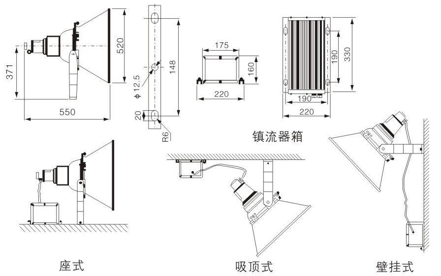 NTC9200防震型超強(qiáng)投光燈